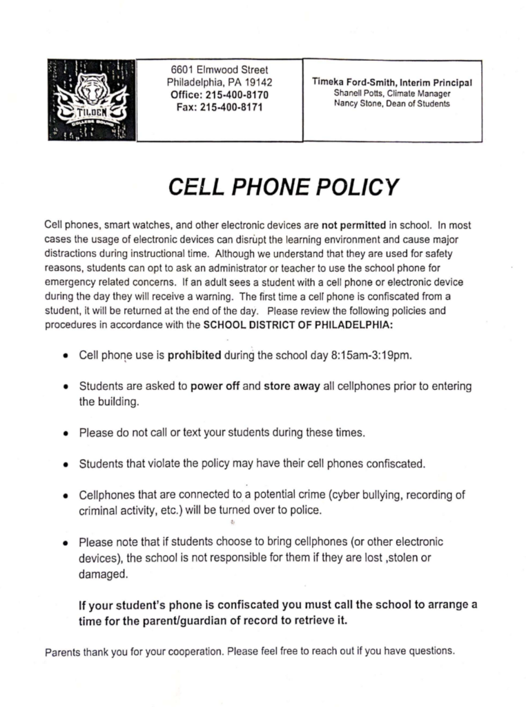 policies-tilden-middle-school